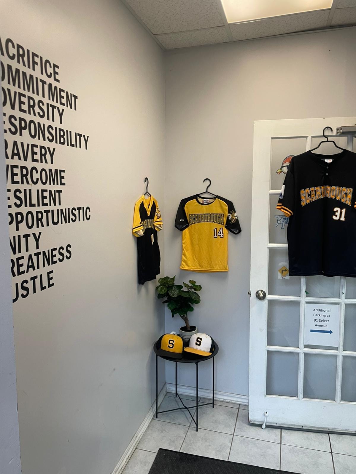 Scarborough Stingers RBI Lobby